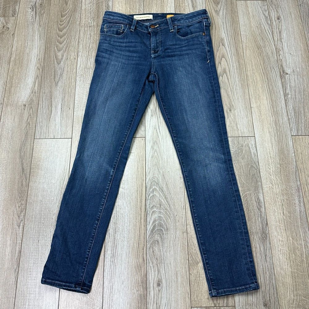 Pilcro and the Letterpress Stet Fit No. 27 Blue Skinny Jeans